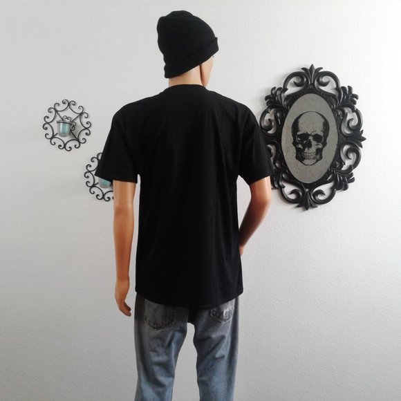 Hail Satan God Is Dead Printed T-Shirt - Picture 3 of 4